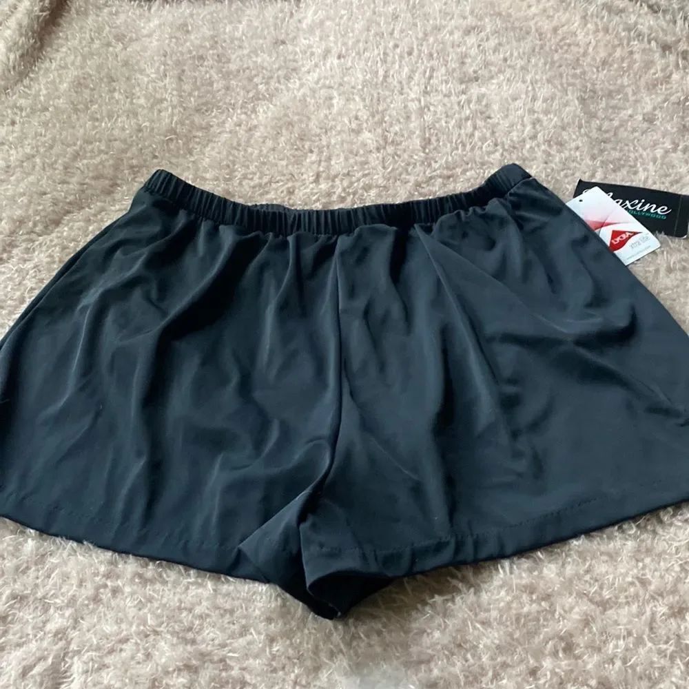 Plus Size designer swimsuit SWIM skirt cover up shorts bikini panties black 18